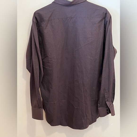 Thomas Dean Men’s Button Up Dress Shirt NEW XL - Picture 2 of 5